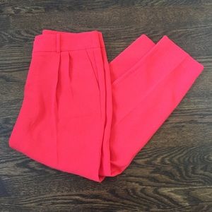 J. Crew Coral Dress Pant Ankle Length